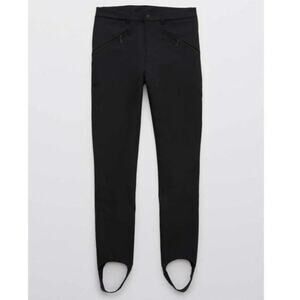 Offline by Aerie Black Black Chillside Stirrup Ski Pants Size Medium